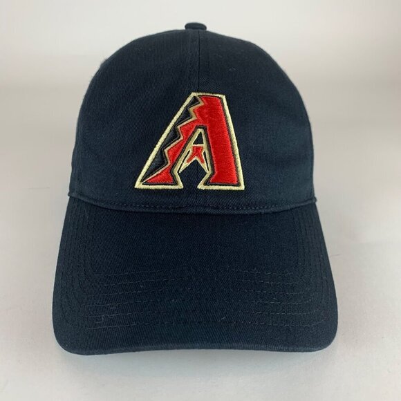 Arizona Diamondbacks MLB Black Under Armour Relaxed Fit Strapback Hat - Picture 2 of 5